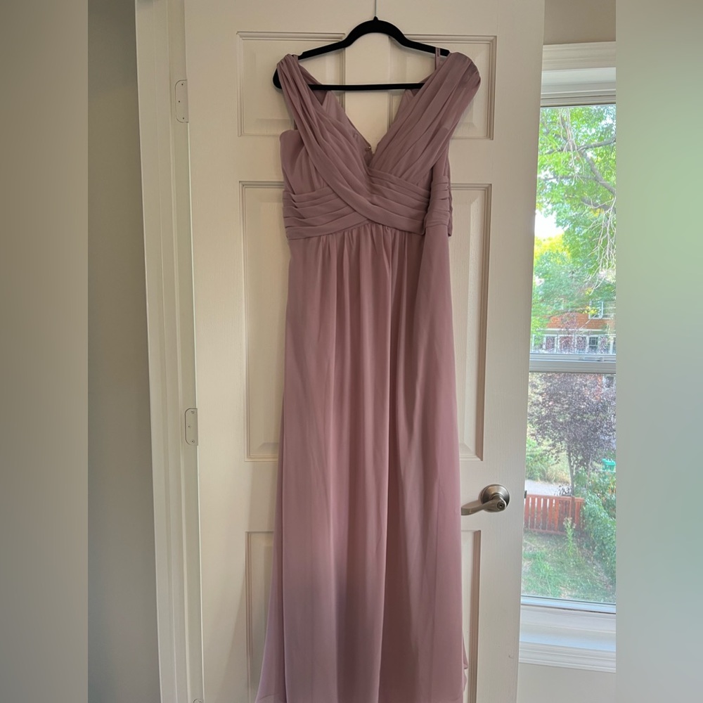 Morilee Bridesmaid Dress in desert rose